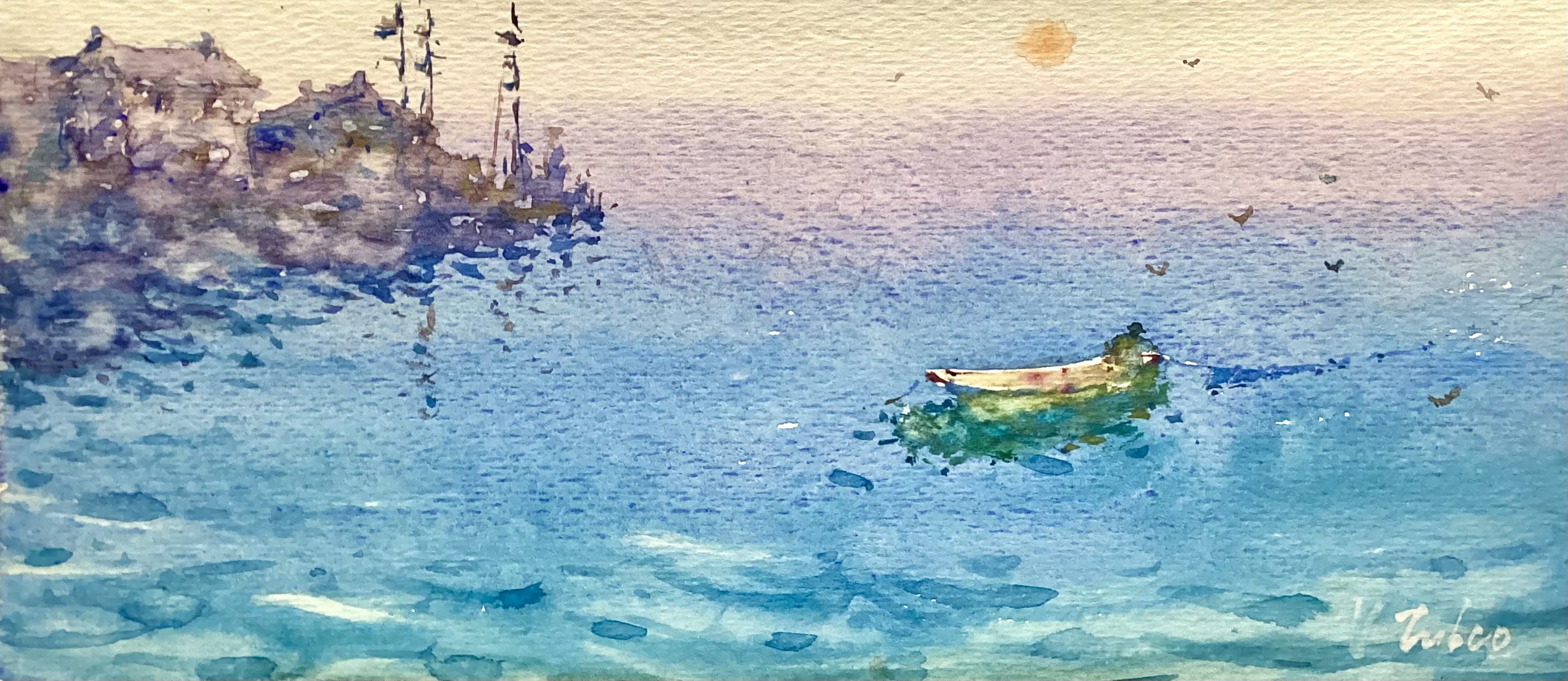 額なし▪️油彩画 F4 原画▪️ヨーロッパ画家ヴィタリエ・ズブコ