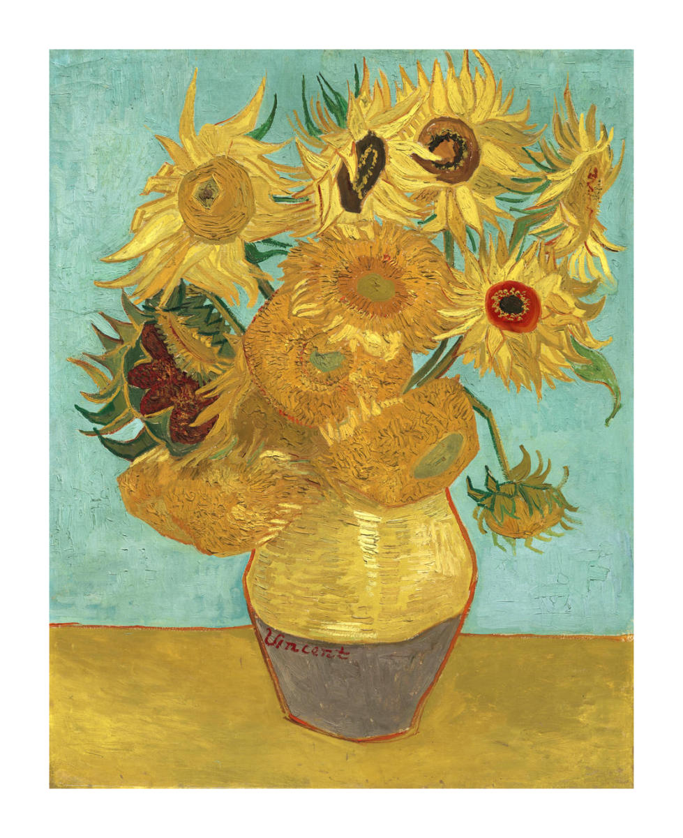 Sunflowers, 1889 by Vincent van Gogh - Paper Print - Philadelphia