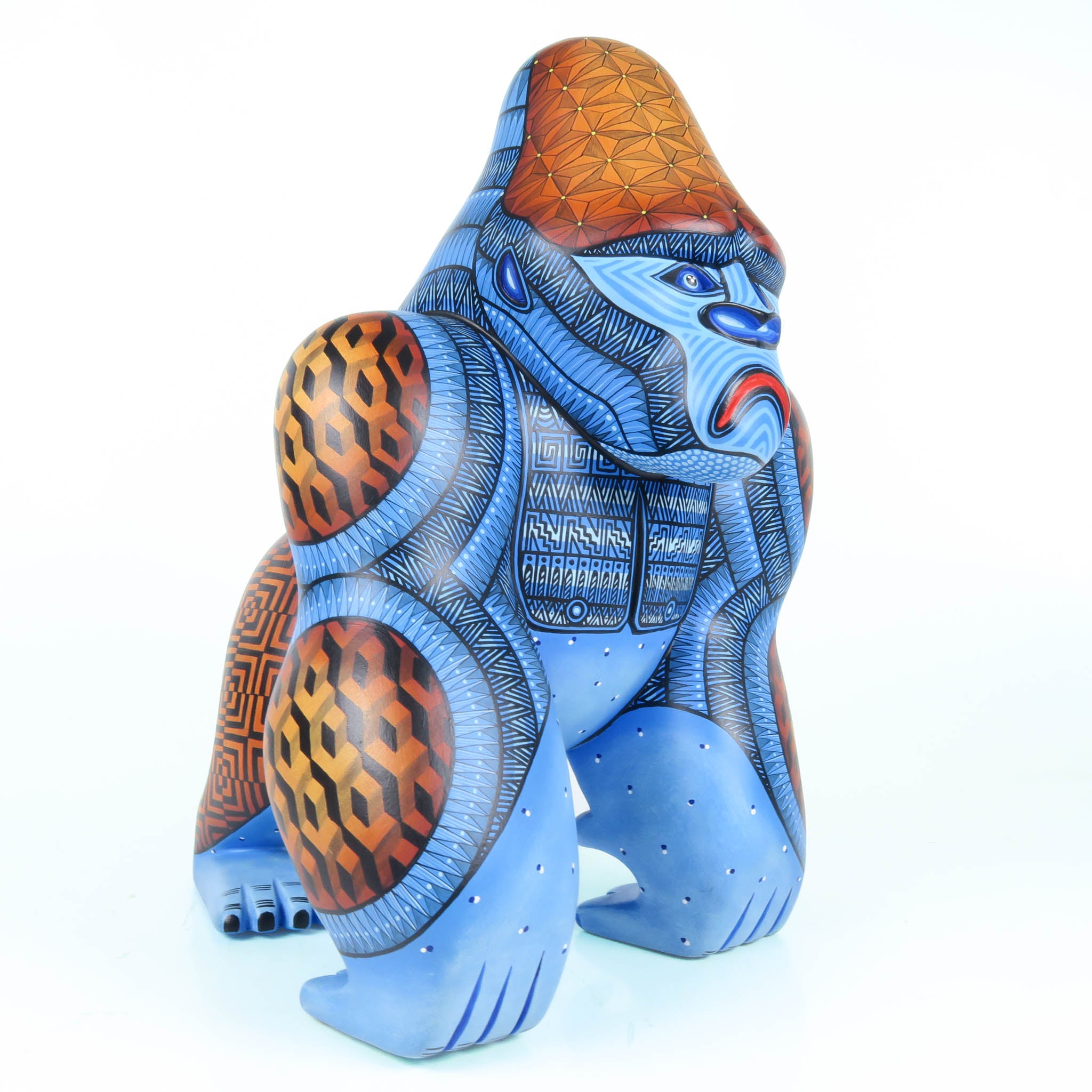 Masterpiece Gorilla - Oaxacan Alebrije Wood Carving – VivaMexico