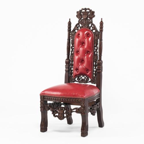 ヴィンテージ ミニチュア 玉座 装飾チェア 灰皿？ アンティーク雑貨