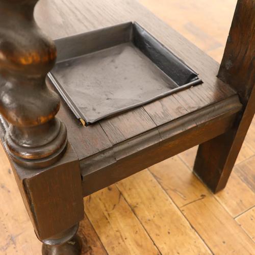 イギリスアンティーク ホールスタンド 玄関用家具 オーク材 v_58148