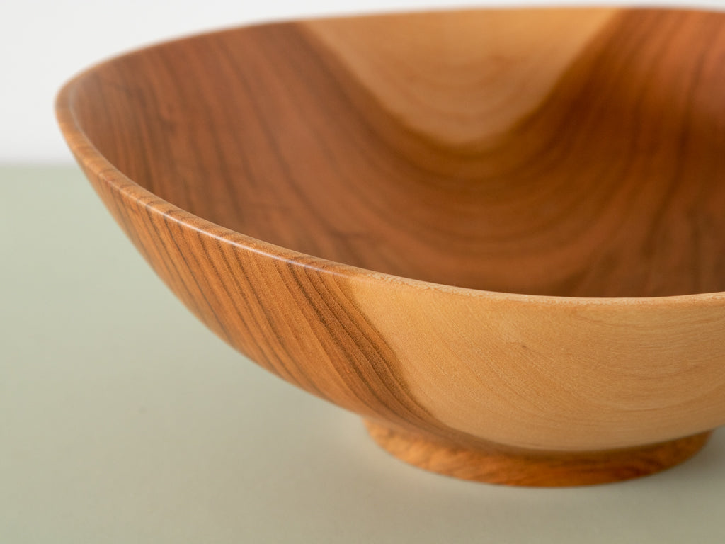 B031 ハンドメイド・ウッドボウル｜ヤマザクラ – tefu vintaging-supplies