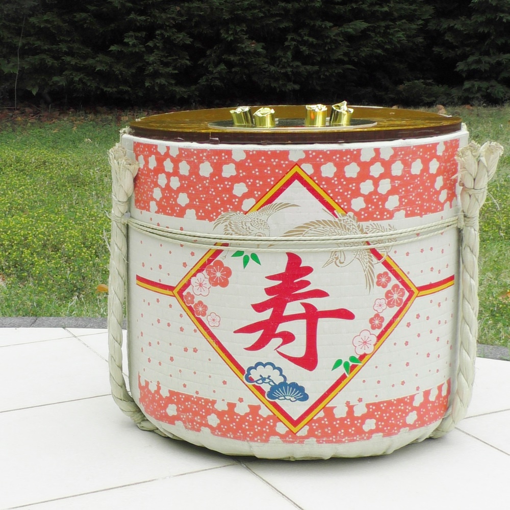 鏡開き用クラッカー樽 四斗樽＋ミニ樽6個セット【レンタル】 | w-style