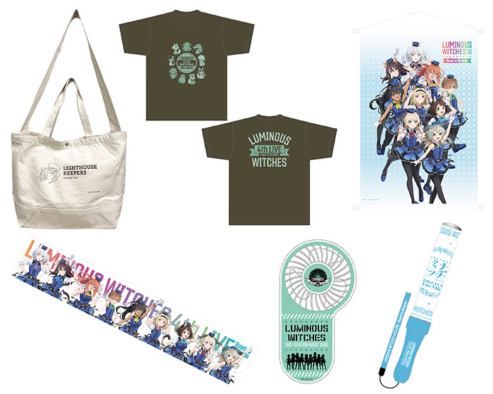 ストライクウィッチーズ ルミナスウィッチーズ Tシャツ マフラータオル