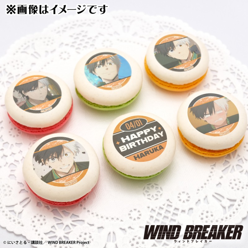 ③WINDBREAKER ウィンドブレイカー バースデー ビッグ缶バッジ 桜遥