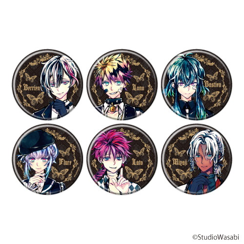 初期 希少品 ボスキ あくねこ 悪魔執事と黒い猫 缶バッジ 30 初期 希少