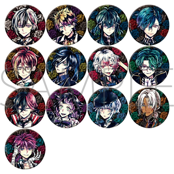 テディ あくねこ バト缶 缶バッジ vol.12 10個 テディ あくねこ バト缶