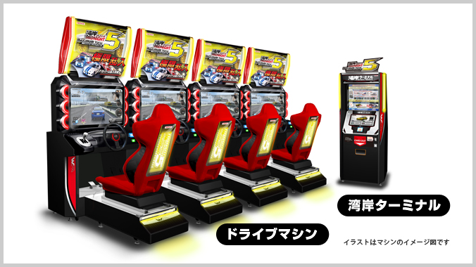 湾岸ミッドナイトMAXIMUMTUNE4 アーケード シート背面パネル 湾岸