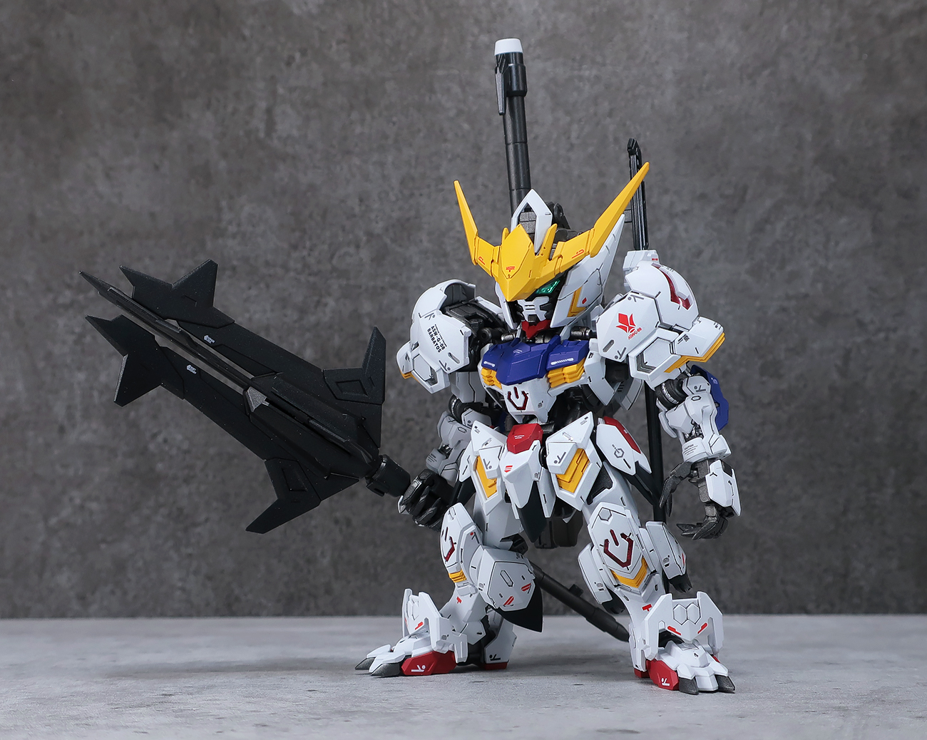 MGSD ガンダム バルバトス 全塗装 完成品 ガンプラ MGSDバルバトス 全