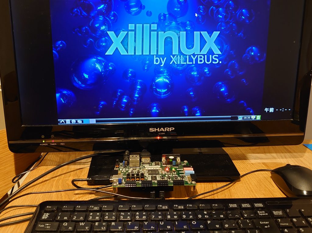 FPGA】Windows10環境でZybo上でGUI Linux(Xillinux)を立ち上げてみる