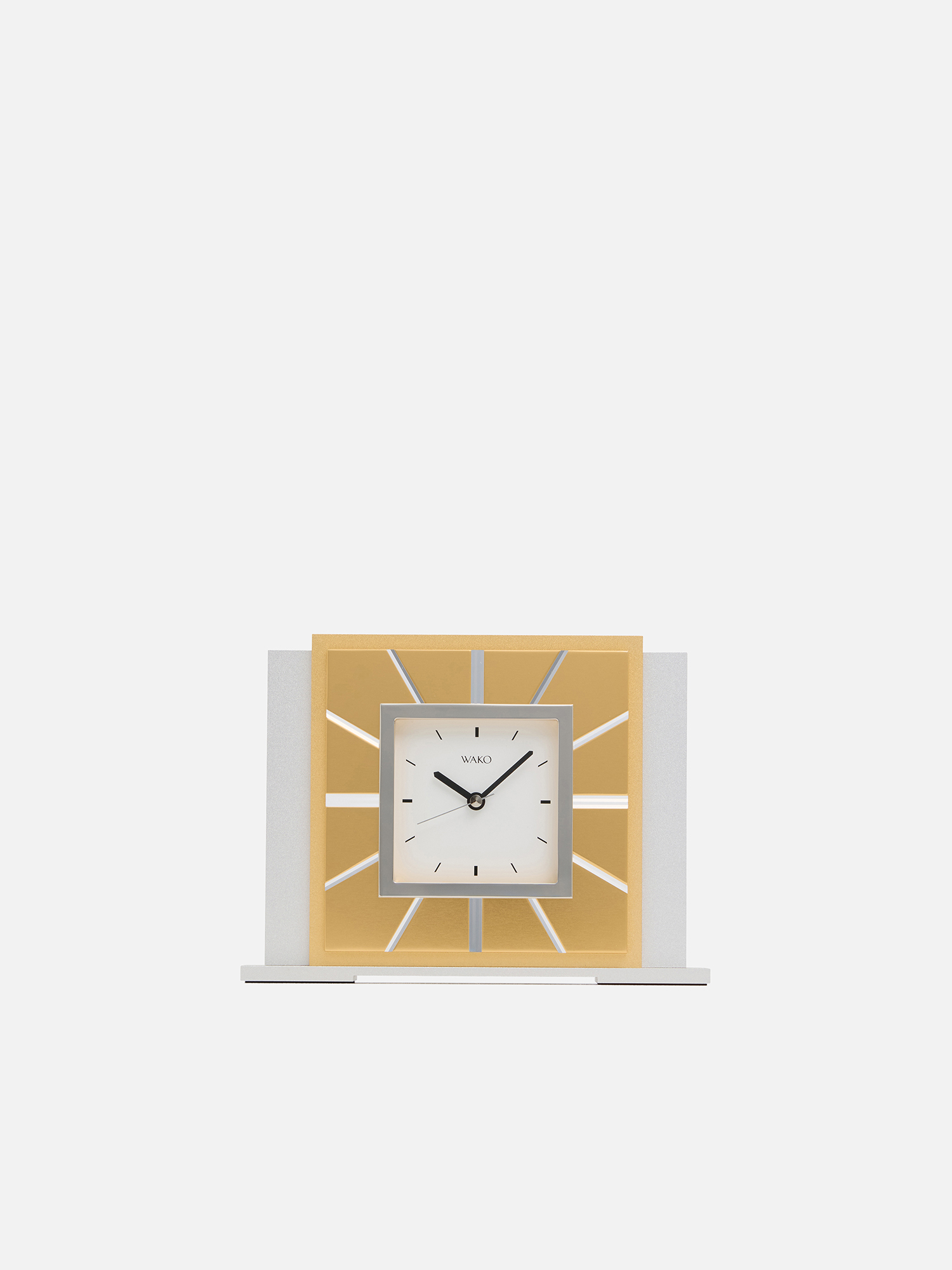 WAKOクロック 置き時計 ゴールド 銀座和光 クオーツ