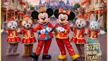 香港ディズニー・旧正月イベント最新情報！ショーの魅力や豪華パレード