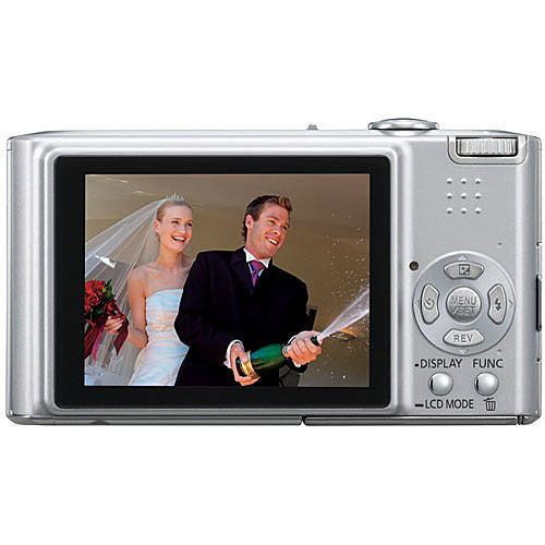 Panasonic LUMIX DMC-FX33 Digital Camera - Silver – Wall Street Photo