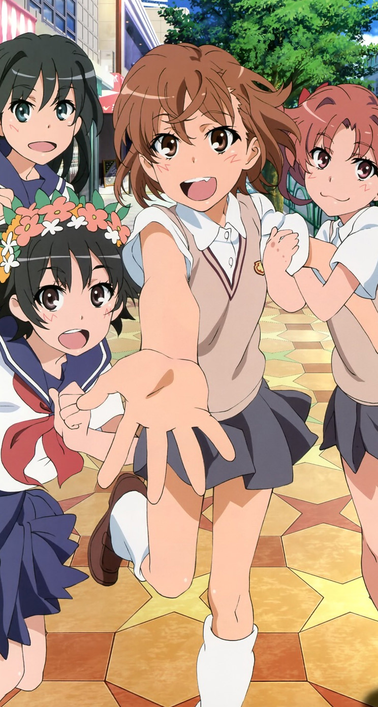 とある科学の超電磁砲 御坂美琴 白井黒子 初春飾利 佐天