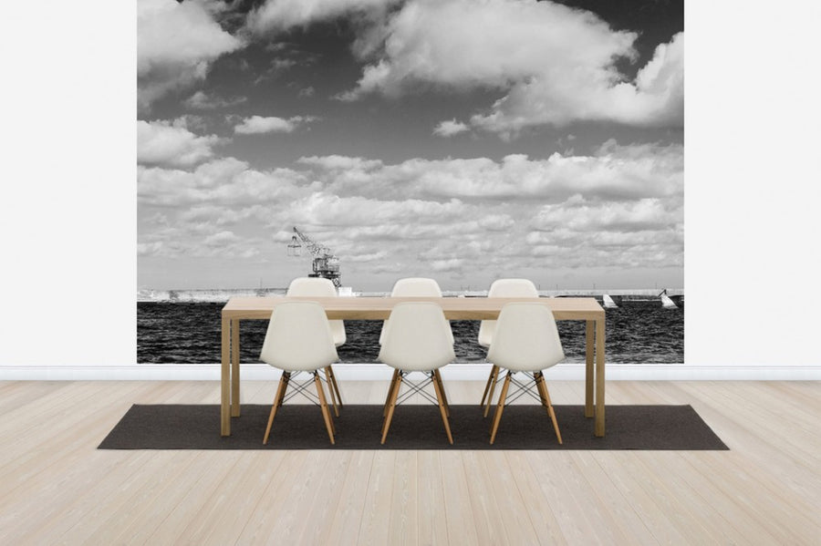 PHOTOWALL / Limestone Bridge with Large Clouds (e30772) | 輸入壁紙