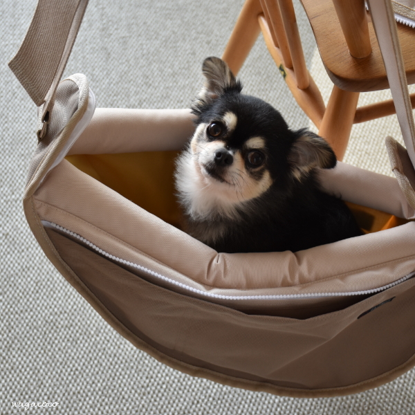 FUNDLE 】2kgチワワにファンドル Sサイズがぴったり【スリング型ペット