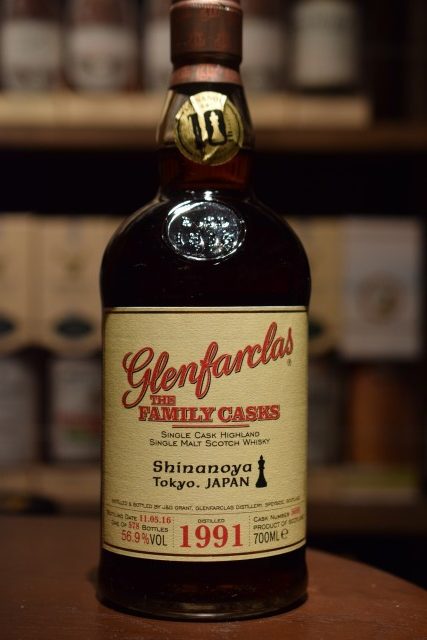 グレンファークラス ファミリーカスクス 1991～2016 for SHINANOYA