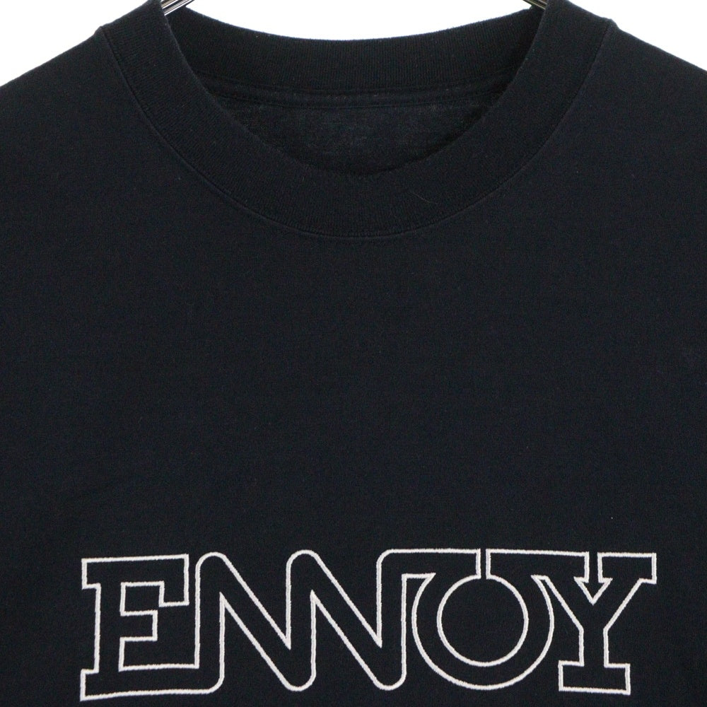 ENNOY(エンノイ) Electric Logo EMB T-Shirt SS24BRENCT01NTL
