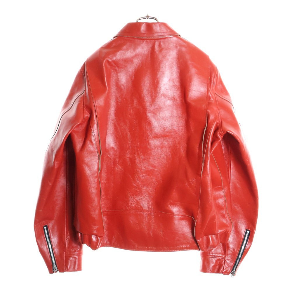 Sacai(サカイ) 25SS LEATHER JACKET マルチポケット ジップアップ