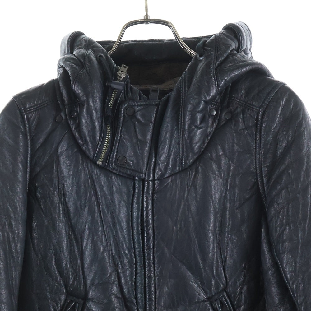 L.G.B.(ルグランブルー) PARKA LE-B ディアスキン ボアライナー レザー