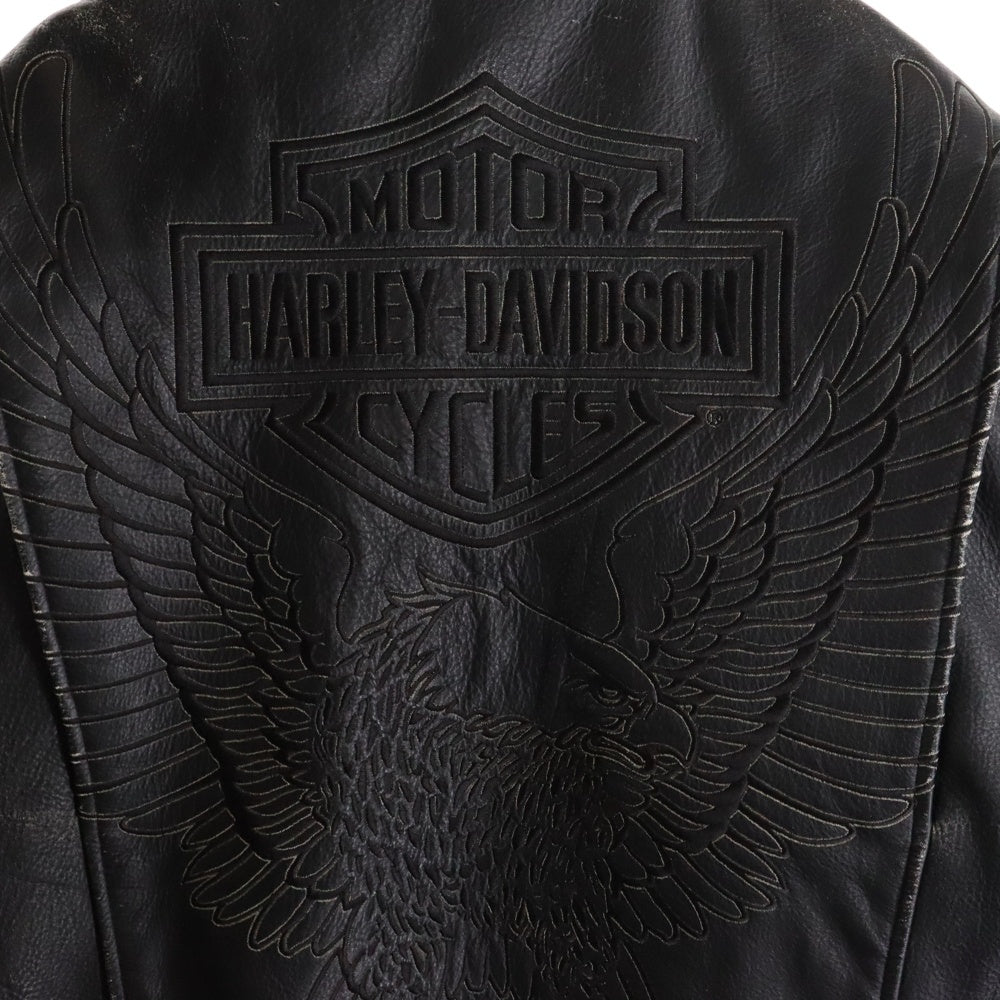 HARLEY DAVIDSON(ハーレーダビッドソン) バック刺繍 エンボス加工