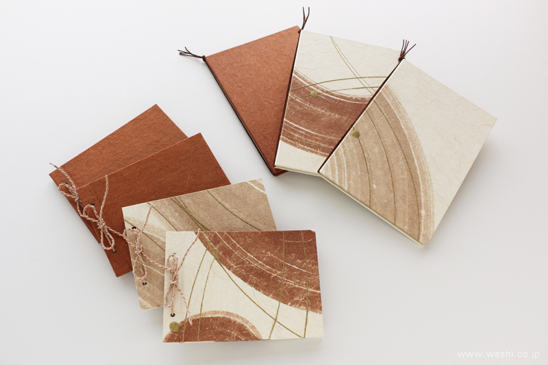 創作和紙メニューブックカバー製作の流れ【飲食レストラン向け