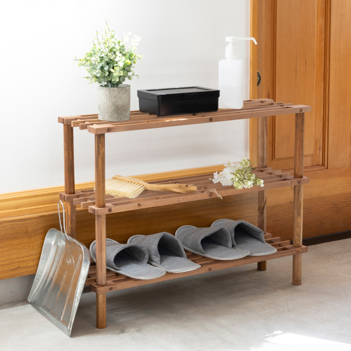 ラック オープンラック 物品棚 小棚 木製 3段 diy 収納棚 おしゃれ