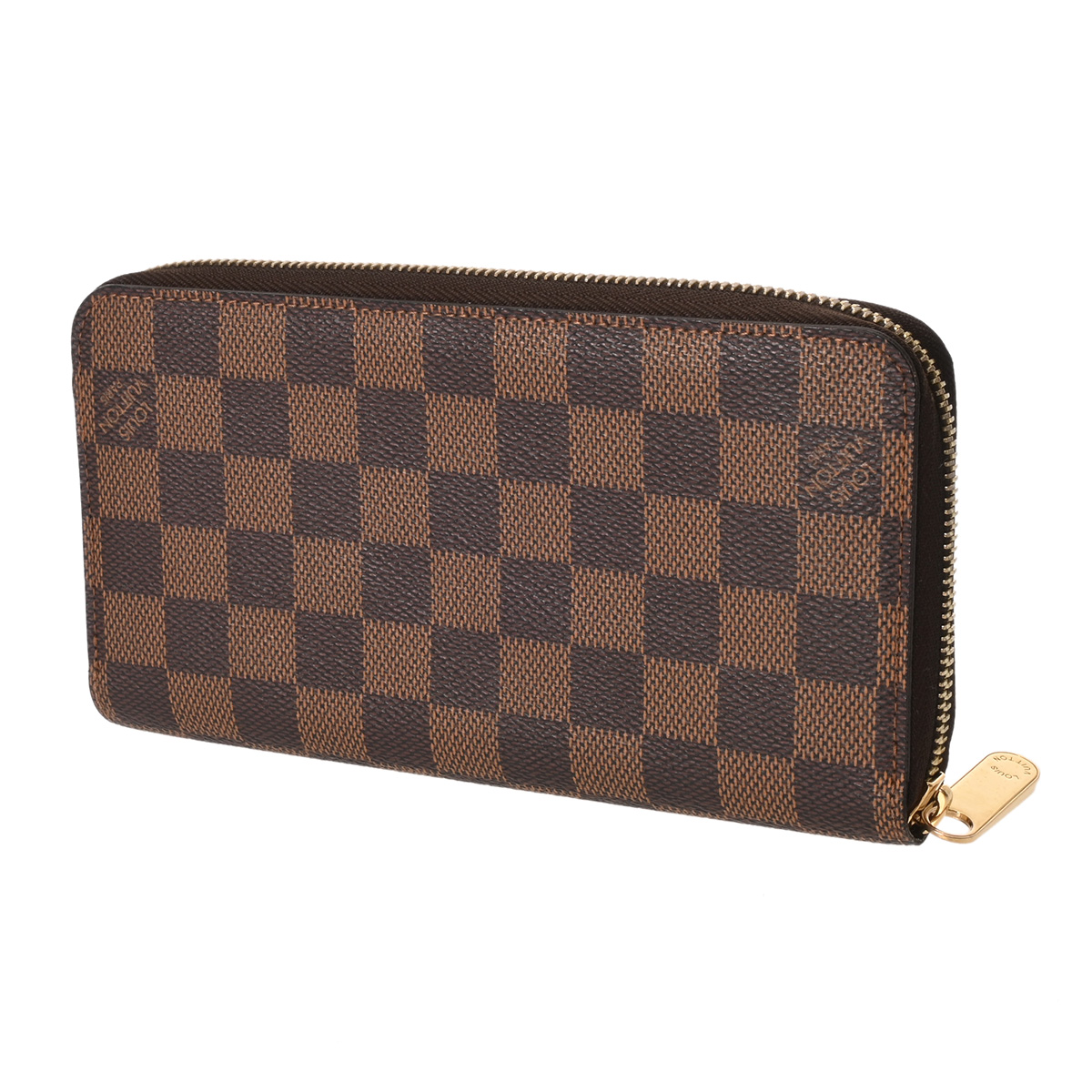 ルイ ヴィトン ダミエ ジッピーウォレット ブラウン N41661 ダミエ