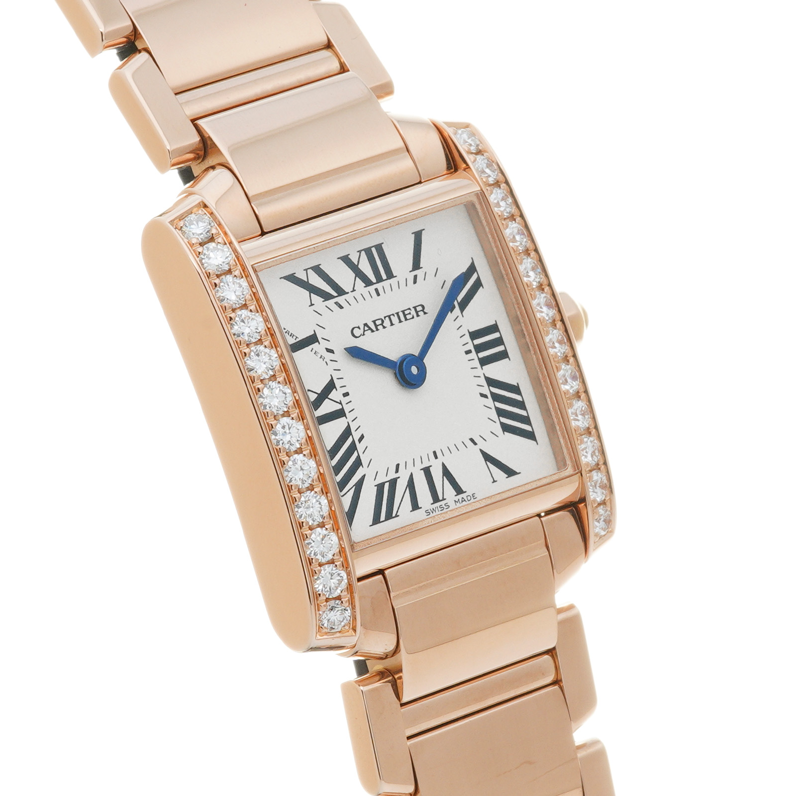 カルティエ タンクフランセーズ コマ 2個セット 時計 ベルト SM コンビ