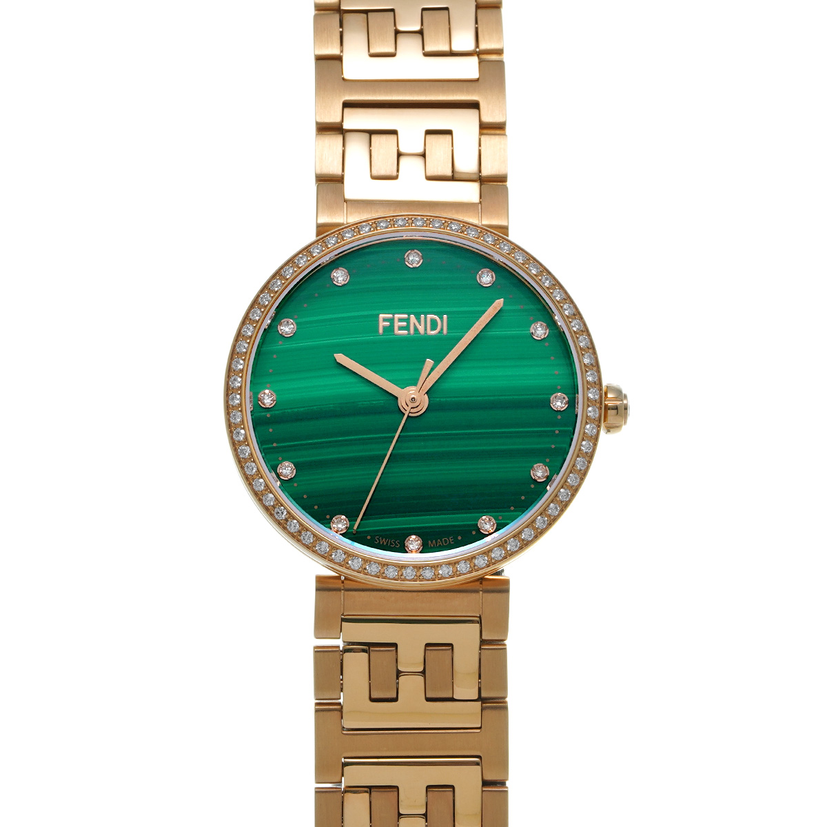 フェンディ フォーエバー FOW883A5URF0QG2 グリーン/ダイヤモンド
