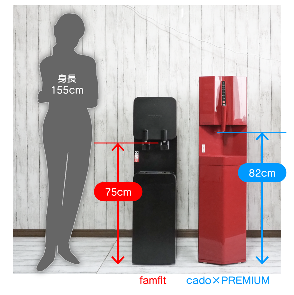 プレミアムウォーター比較】「famfit」「cado×PREMIUM」最新モデルと最