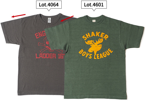 ウエアハウスの盛夏、Tシャツの新柄シリーズ