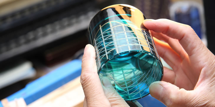 黒川昭男・江戸切子 ｜ WAZAMON 職人館