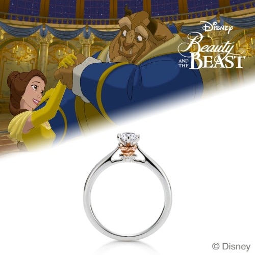Disney] 美女と野獣/エンゲージリング-The Enchanted Rose-（婚約指輪