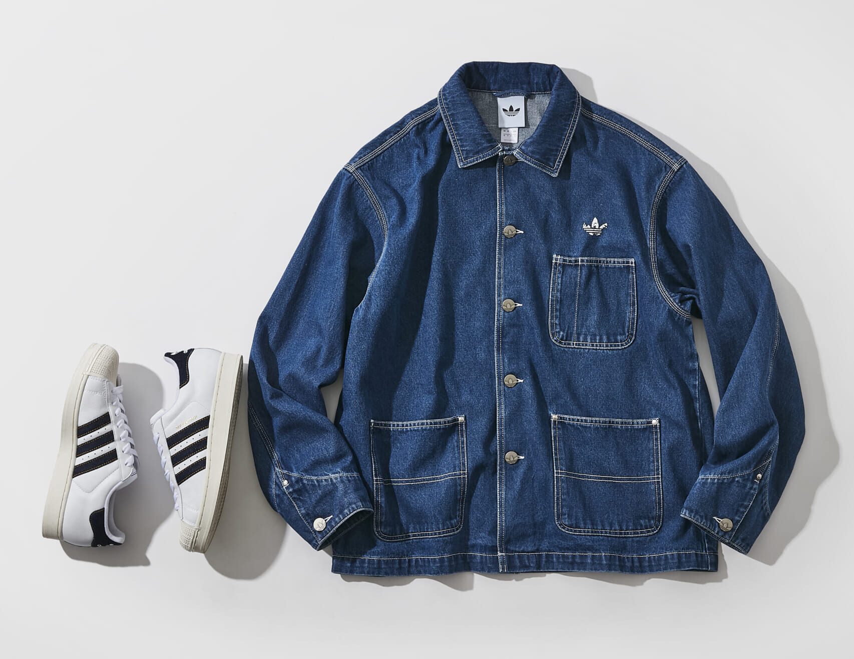 adidas OriginalsがABC-MART限定でリリースする「デニムカバーオール