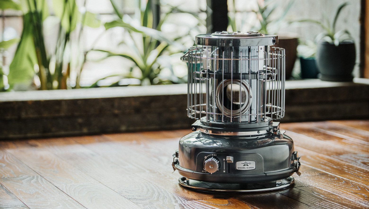 センゴクアラジンガスストーブ(グリーン)