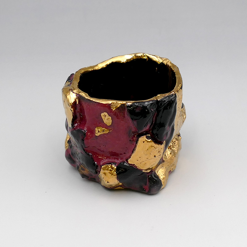 市川 透 作 ぐい呑 「黒蝶」｜天満屋ネットショップ|デパ地下やギフト