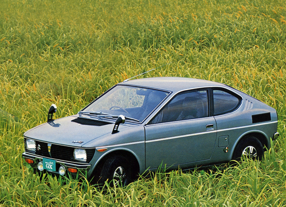 1968年 スズキ感謝制度記念額『四輪』プリント 横約48.5cm 鈴木自動車