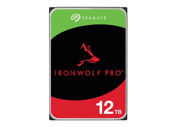 Seagate IronWolf Pro ST12000NT001 - hard drive - 12 TB - SATA 6Gb