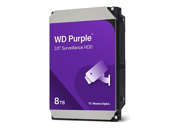 WD Purple WD85PURZ - hard drive - 8 TB - SATA 6Gb/s - WD85PURZ