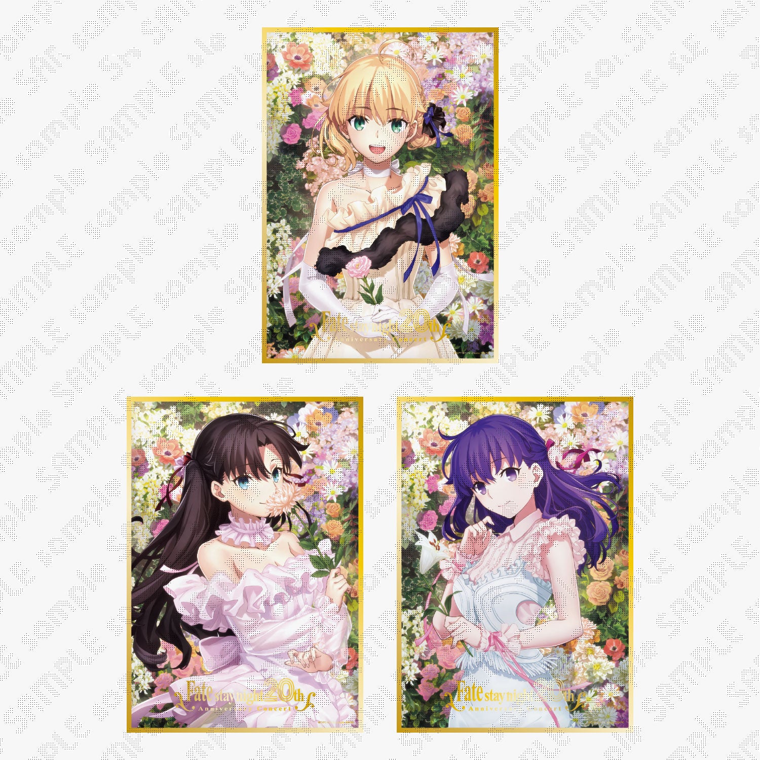 Fate 20周年記念 コンサート グッズ 9点 ＋セイバー萌え萌えバスタオル