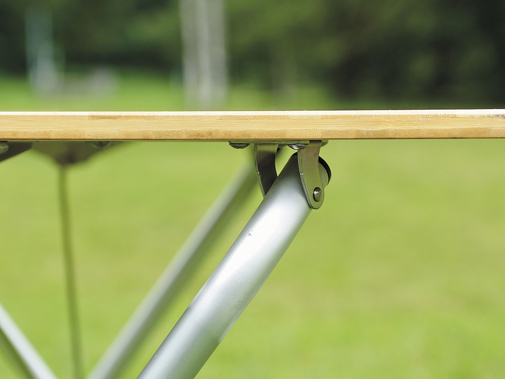 snow peak ワンアクションテーブルロング竹 LV-015TR: キャンプ