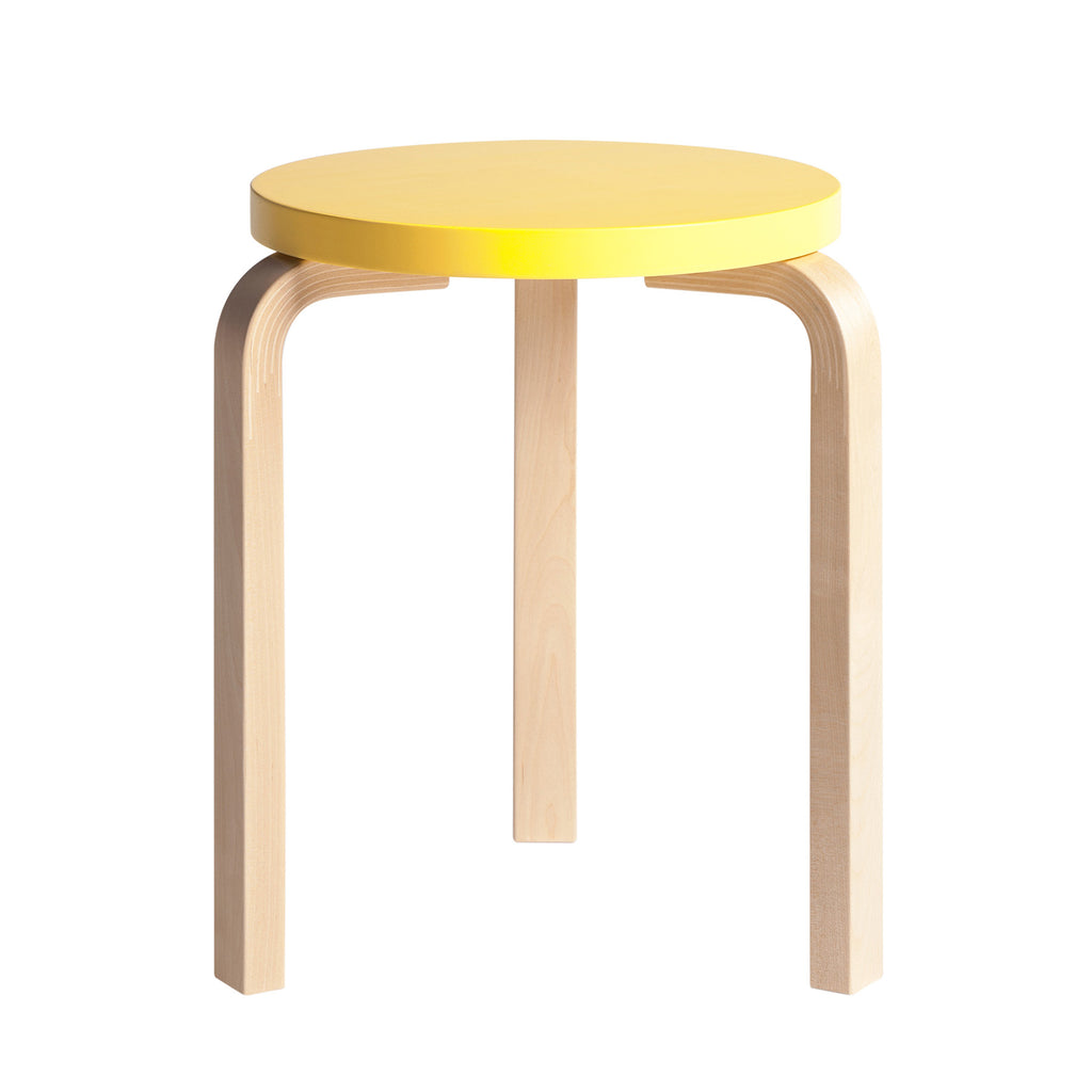 Stool_60_clear_lacquer_yellow_