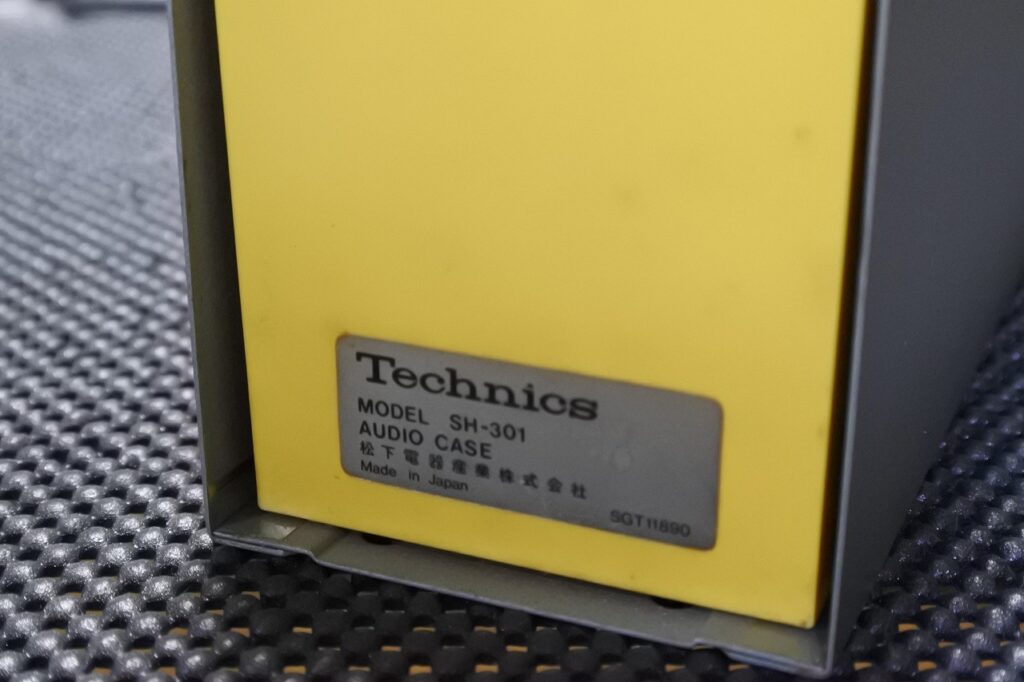 Technics SH-301 Audio case ￥5,500 – WEC5 商品紹介（Picture Items）