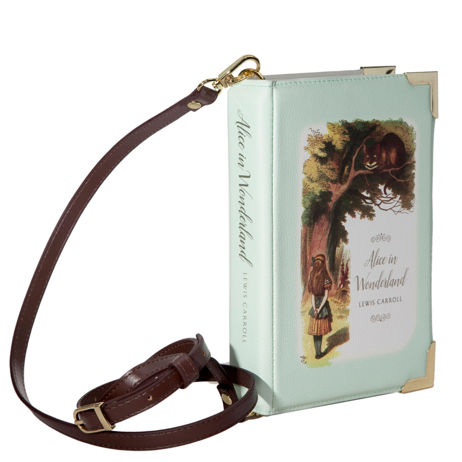 Alice in Wonderland Turquoise Handbag - Well Read Company
