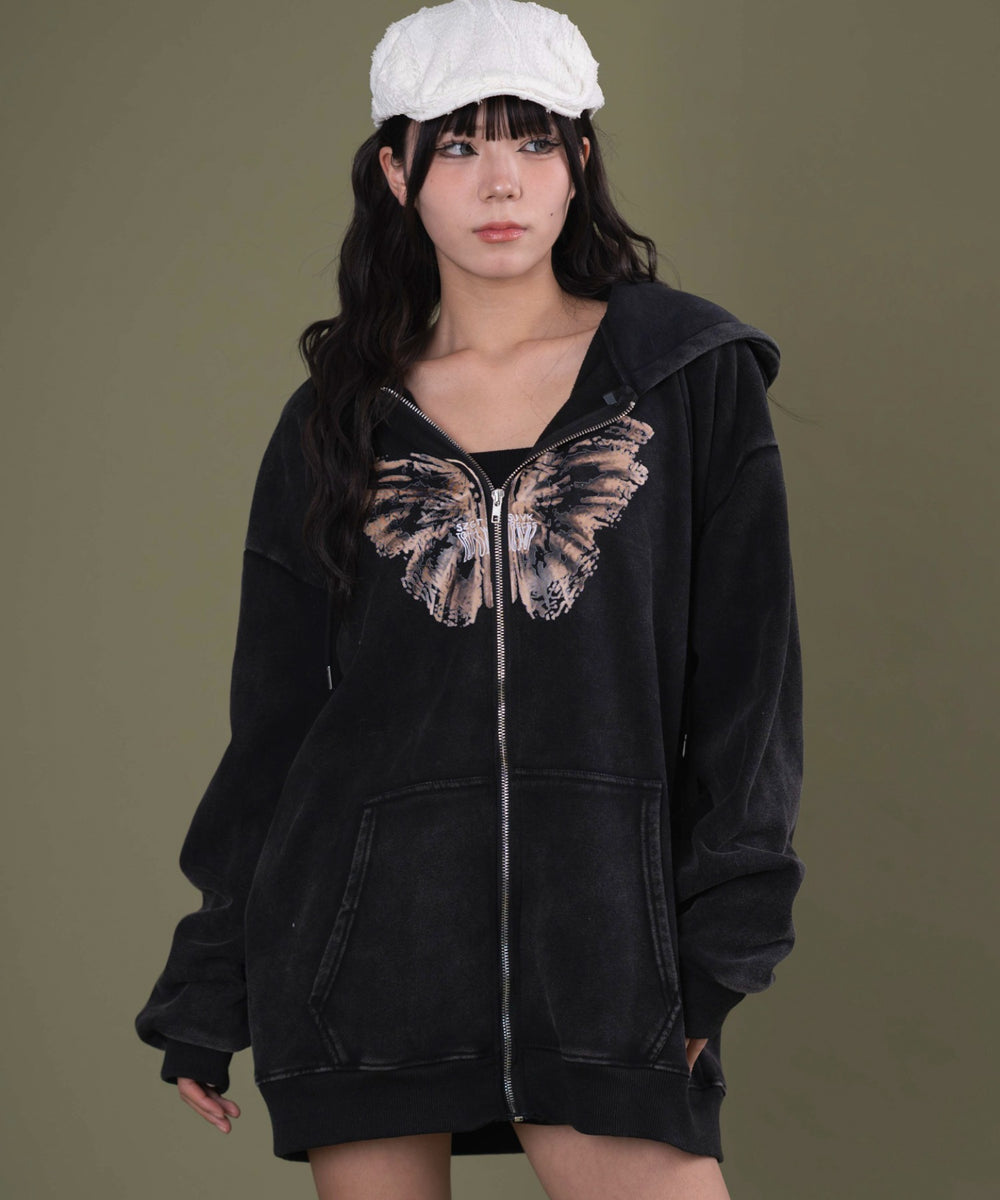 ポルノグラフィティ バタフライエフェクト フルジップパーカー