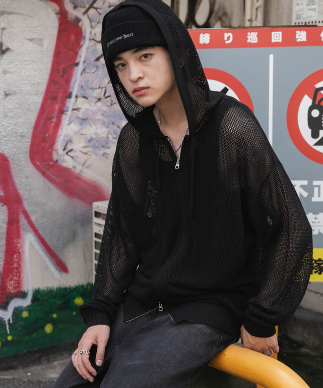 メッシュニットZIPパーカー – WEGO ONLINE STORE