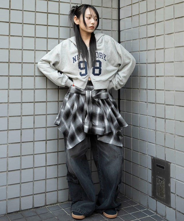 グラフィックショートZIPパーカー｜WEGO（ウィゴー） – WEGO ONLINE STORE