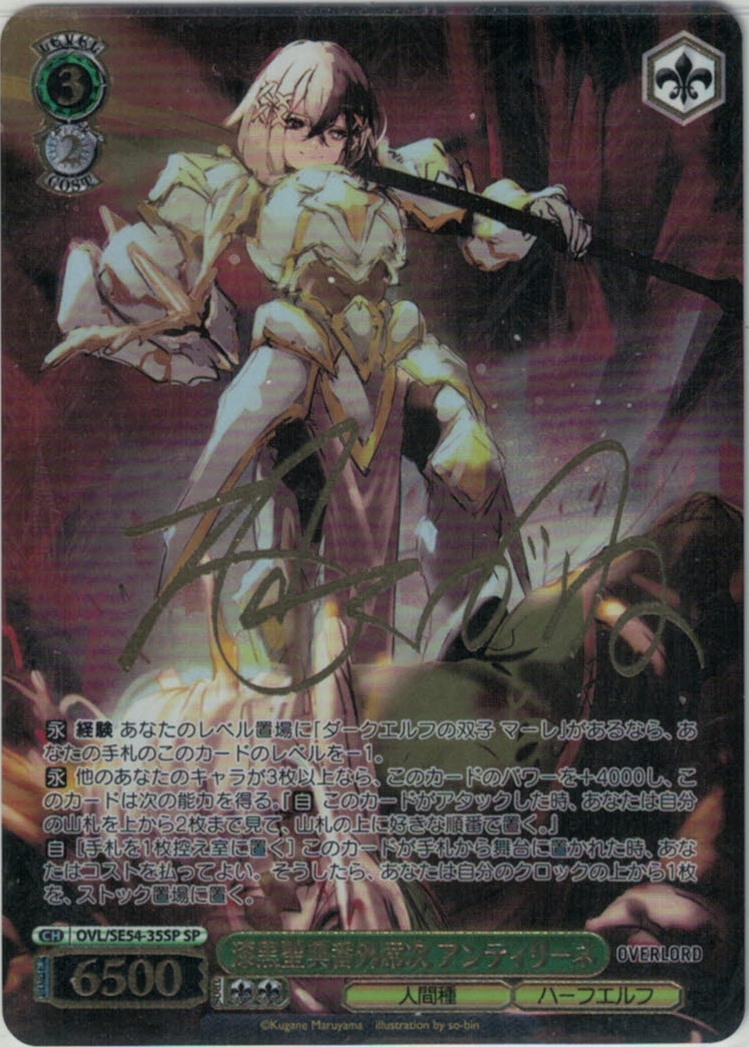 ヴァイス バンドリ Perdere Omnia オブリビオニス SP サイン サイン