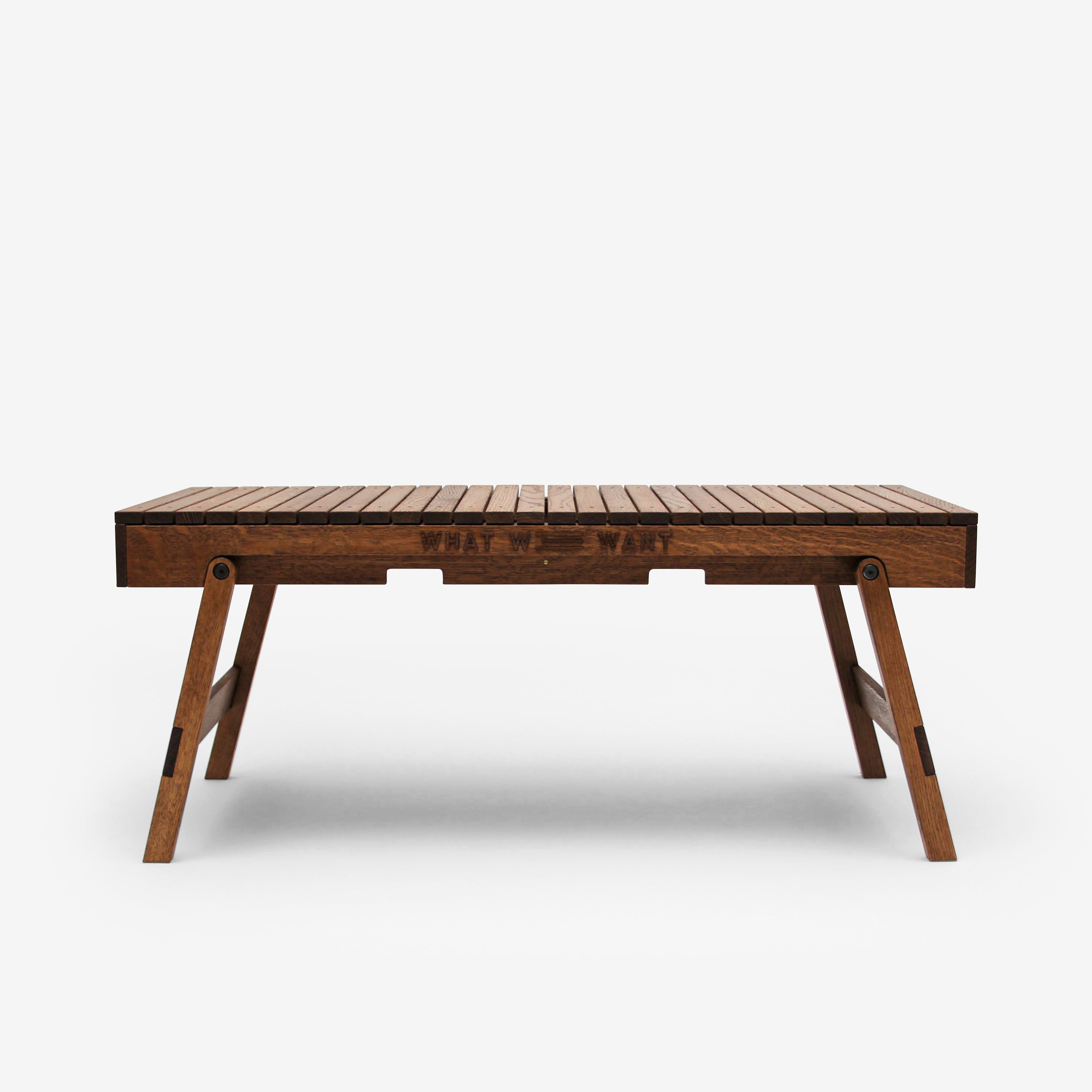 WHAT WE WANT FBFOOTSTAND テーブル ワットウィーウォント